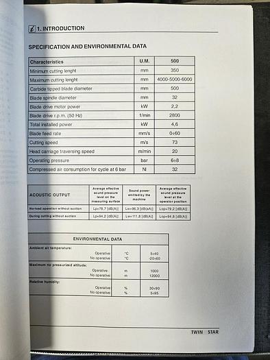Gebraucht Doppelgehrungssäge Emmegi Twin Star 500 TU 6
