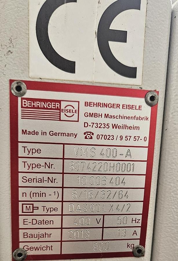 Gebraucht Sägeautomat Behringer VMS 400 A