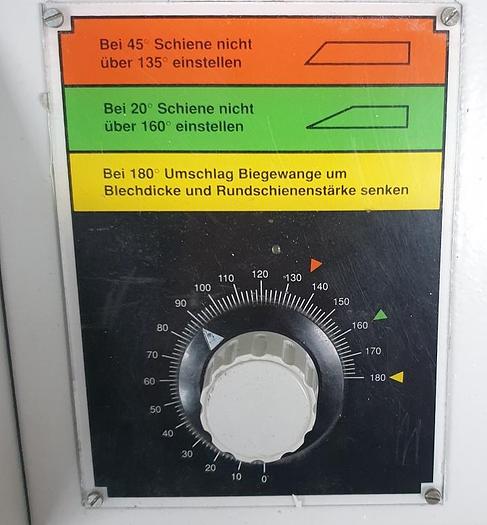 Gebraucht Schwenkbiegemaschine Schechtl MA 200-1
