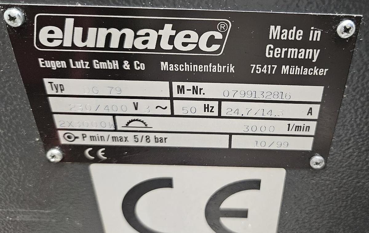 Gebraucht Doppelgehrungssäge Elumatec DG 79