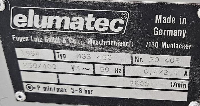 Gebraucht Aluminiumsäge Elumatec MGS 460
