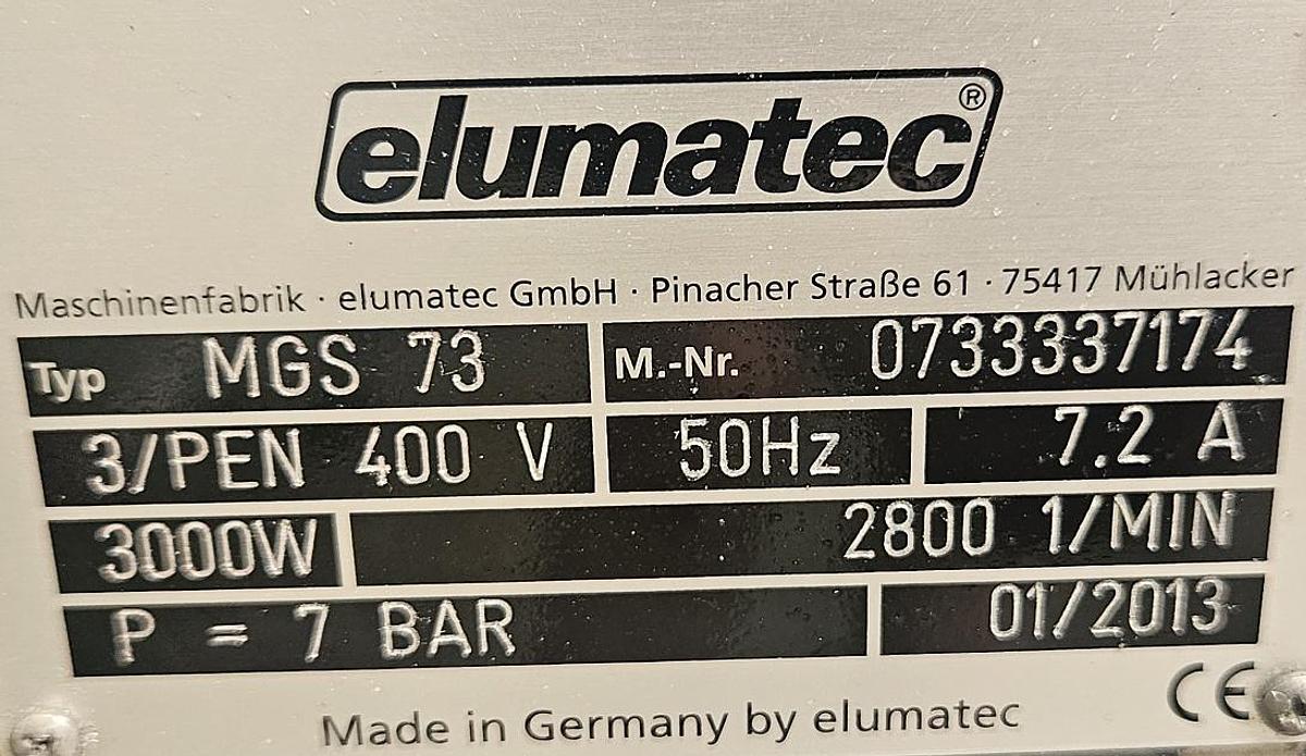 Gebraucht Aluminiumsäge Elumatec MGS 73