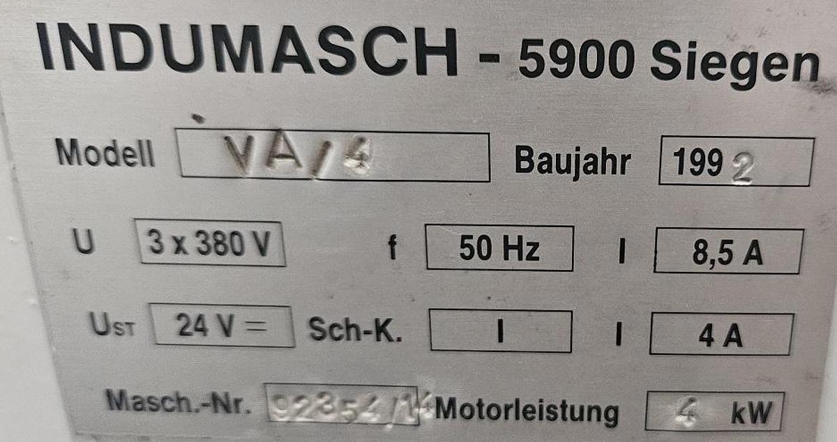 Gebraucht Ausklinkmaschine Indumasch VA 200-4