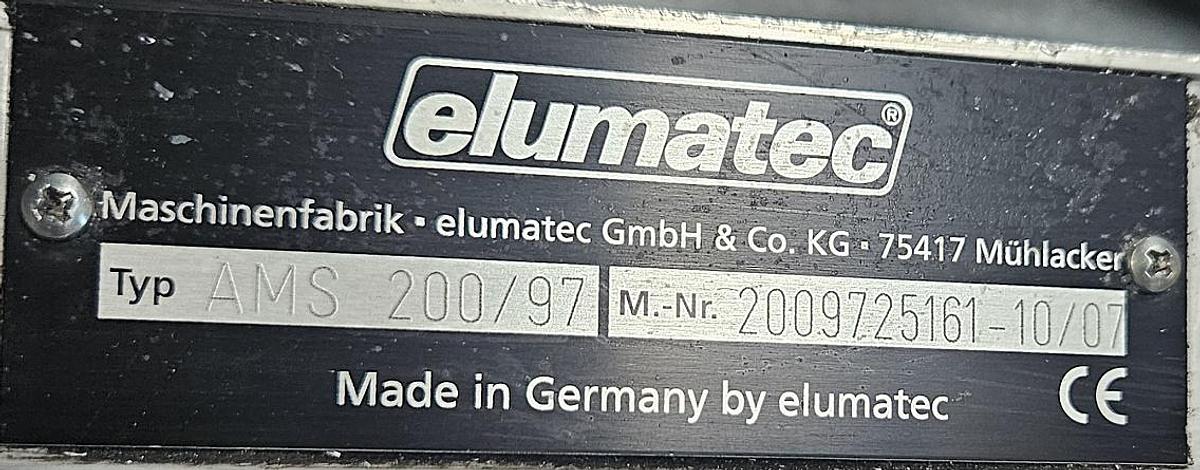 Gebraucht Positionieranschlag Elumatec AMS 200