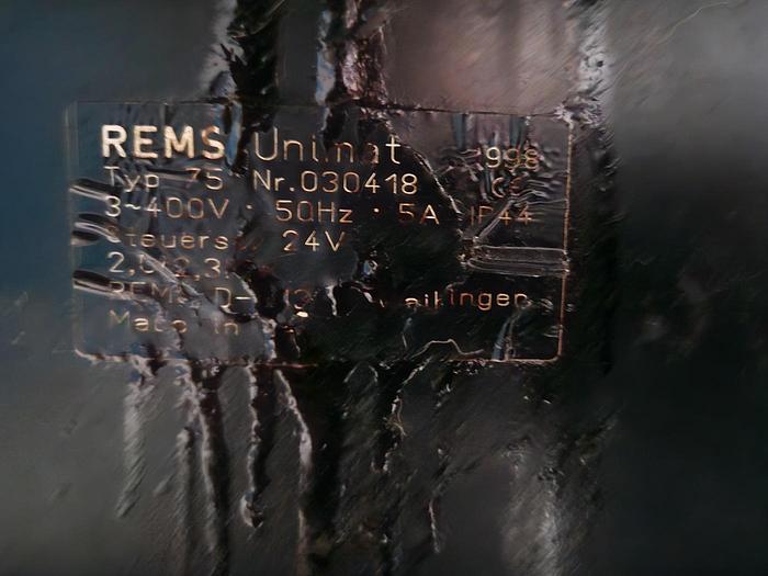 Gebraucht Gewindeschneidmaschine Rems Unimat 75