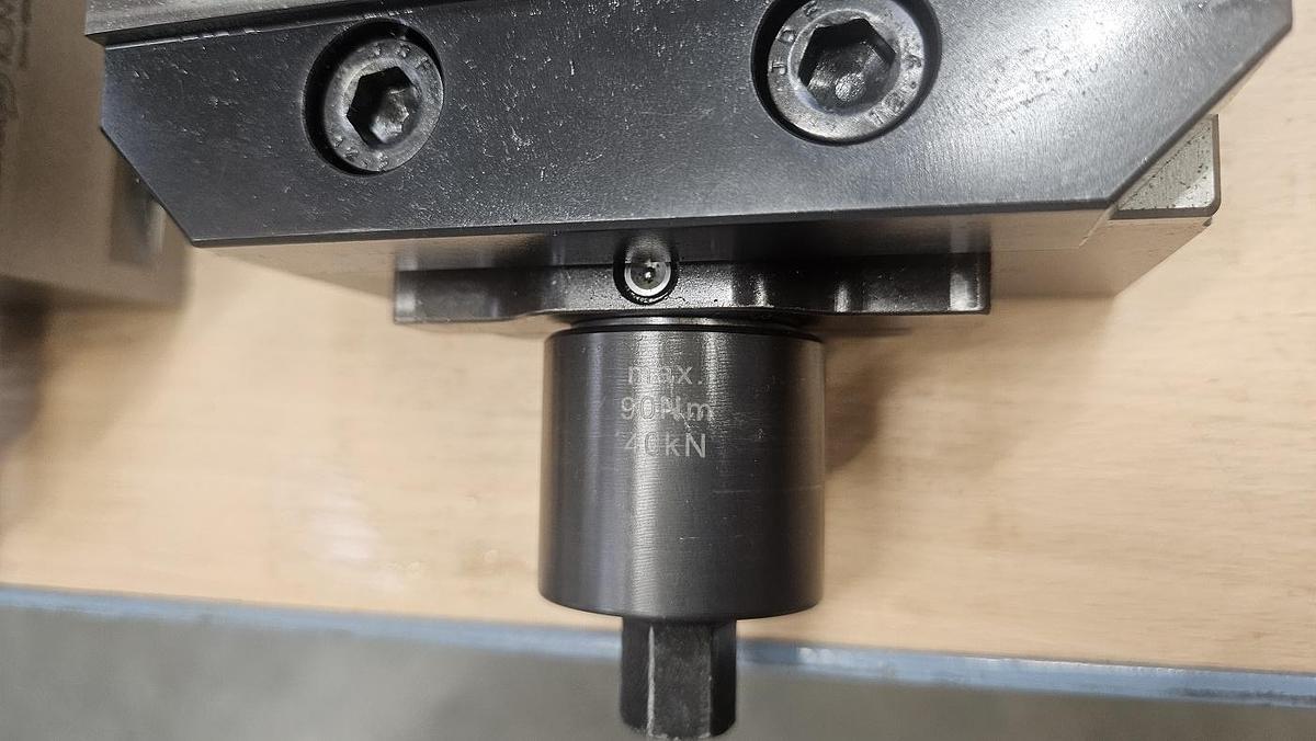 Gebraucht Schraubstock Schunk Kontec KSC-F 125