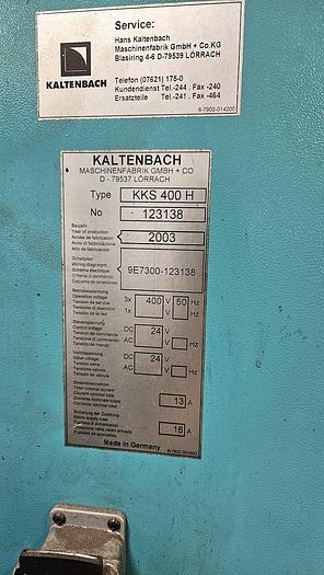 Gebraucht Kreissäge Kaltenbach KKS 400 mit Positioniereinheit