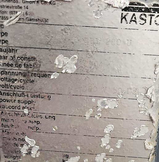 Gebraucht Bandsäge Kasto SBL 280 U