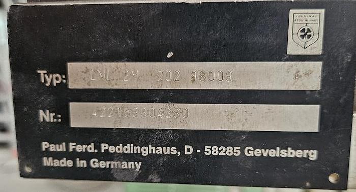 Gebraucht Lochstanze Peddinghaus Hydraulic 502