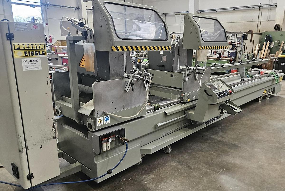 Gebraucht Doppelgehrungssäge Emmegi Twin Electra Sun TU 5