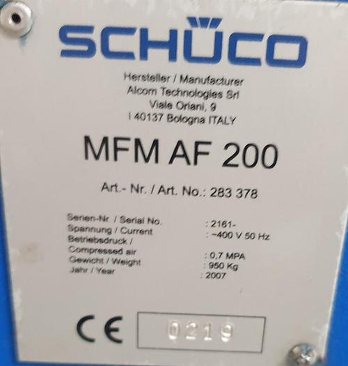 Gebraucht Bearbeitungszentrum Schüco MFM AF 200