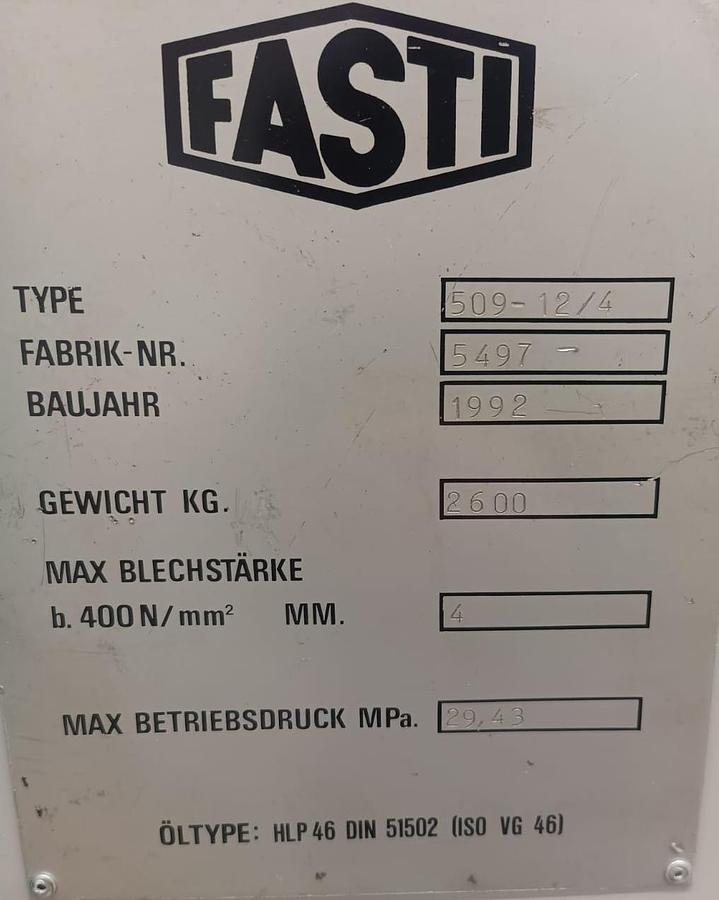 Gebraucht Tafelschere Fasti 509-12-4