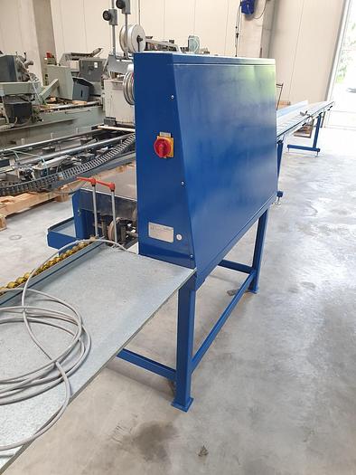 Gebraucht Dichtungseinziehmaschine Schüco 299315 mit Rollenbahnen