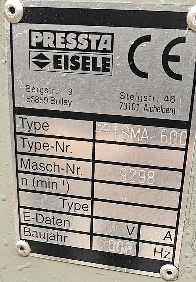 Gebraucht Ausklinksäge Pressta Eisele Prisma 600