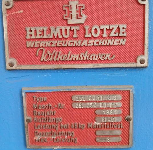 Gebraucht Tafelschere Lotze / Hartmann 6000 x 3 mm