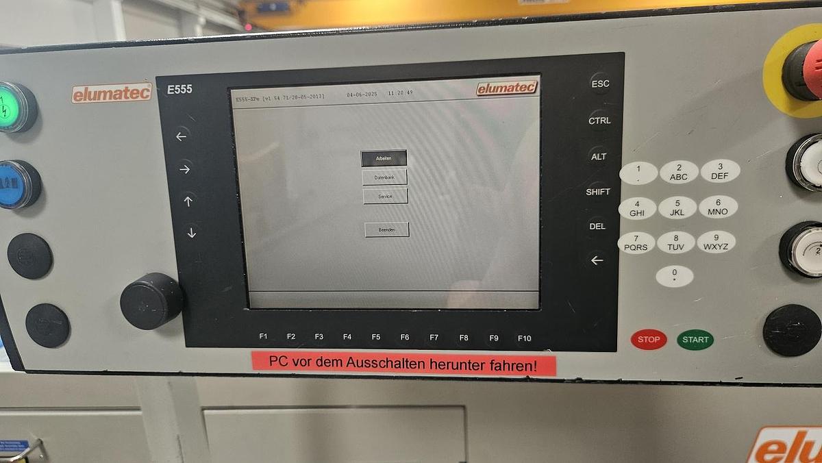 Gebraucht Positionieranschlag Elumatec AMS 200