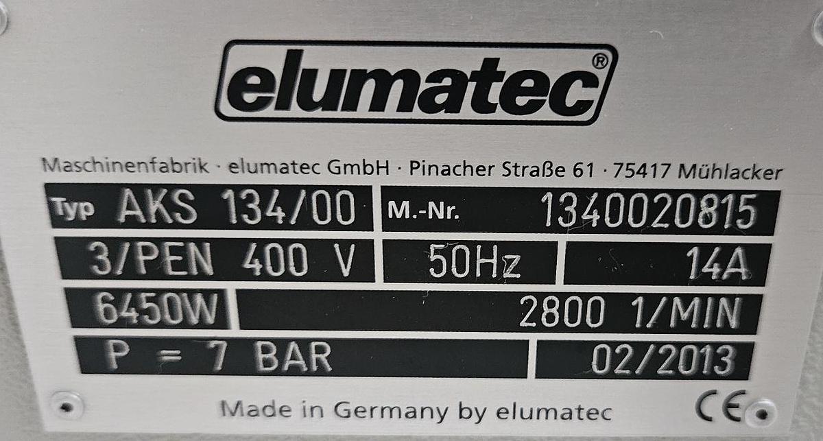 Gebraucht Ausklinksäge Elumatec AKS 134