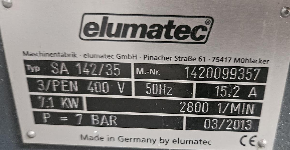 Gebraucht Aluminiumsägeautomat Elumatec SA 142 / 35