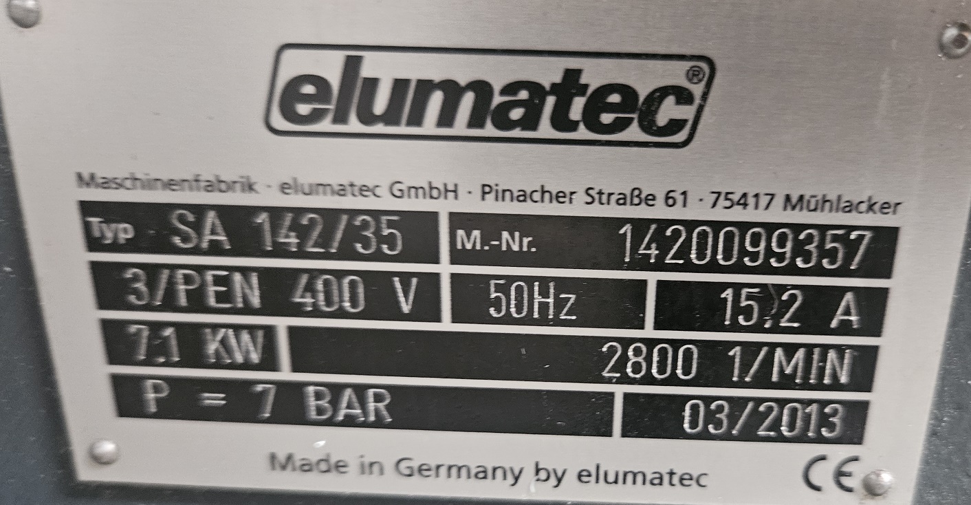 Gebraucht Aluminiumsägeautomat Elumatec SA 142 / 35