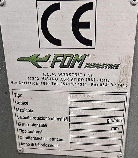 Gebraucht Aluminiumsäge FOM Spring 45