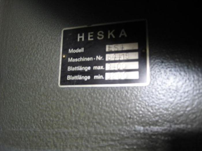 Gebraucht Vertikalbandsäge Heska ES 4