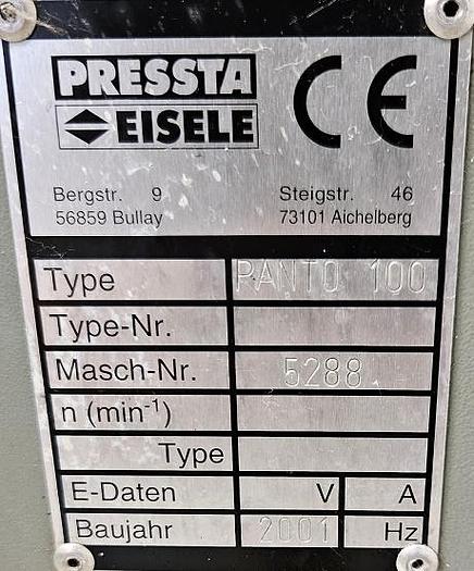Gebraucht Kopierfräse Pressta Eisele Panto 100