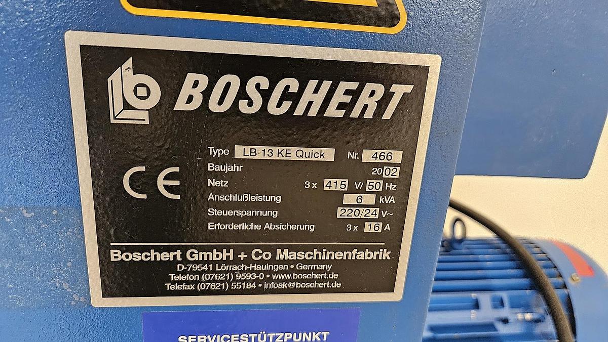 Gebraucht Ausklinkmaschine Boschert LB 13 KE