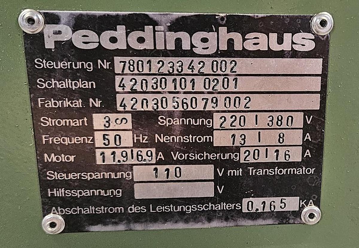 Gebraucht Lochstanze Peddinghaus Forax 65