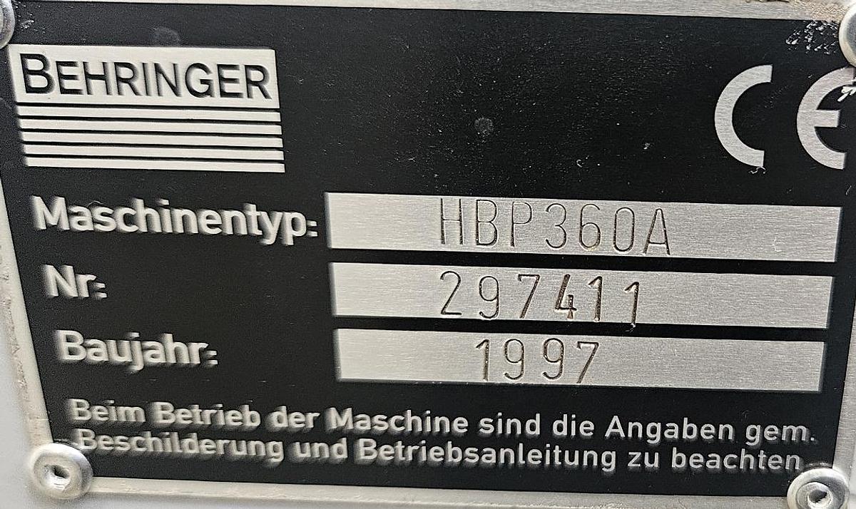 Gebraucht Bandsägeautomat Behringer HBP 360 A