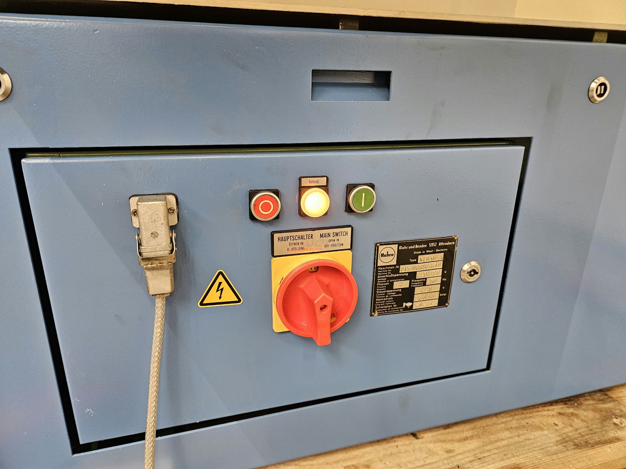 Gebraucht Hydraulische Lochstanze Mubea KLH 500