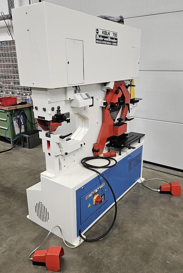 Gebraucht Hydraulische Profilstahlschere Mubea KBLH 700