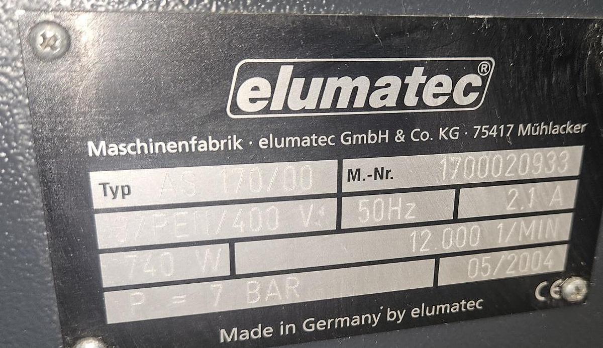 Gebraucht Kopierfräse Elumatec AS 170