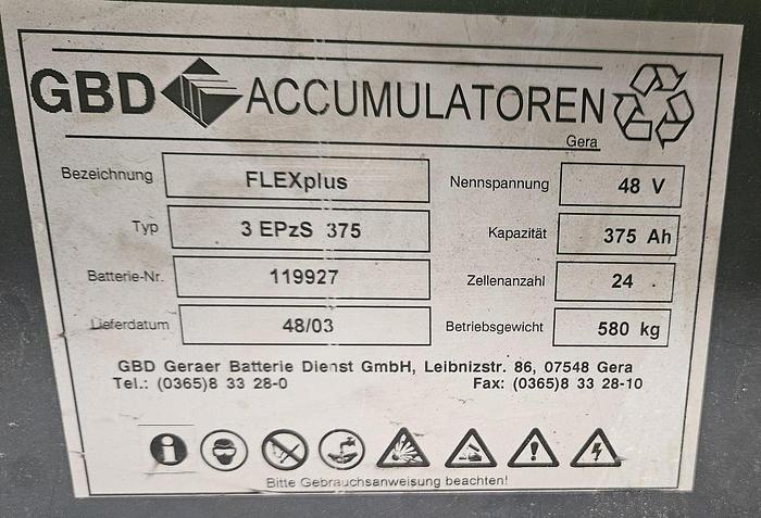 Gebraucht Gabelstapler Clark CTM 12 S