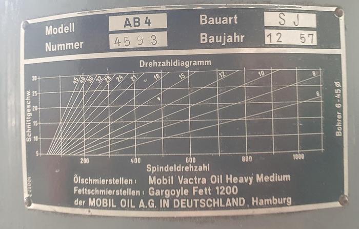 Gebraucht Säulenbohrmaschine Alzmetall AB 35 S