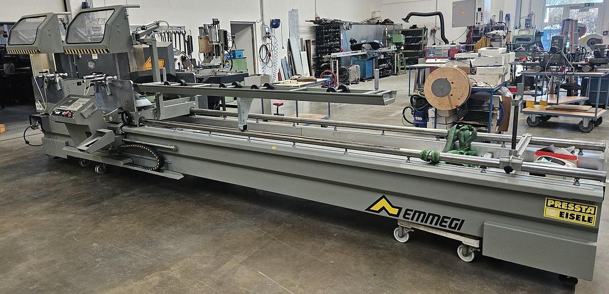 Gebraucht Doppelgehrungssäge Emmegi Twin Electra Sun TU 5