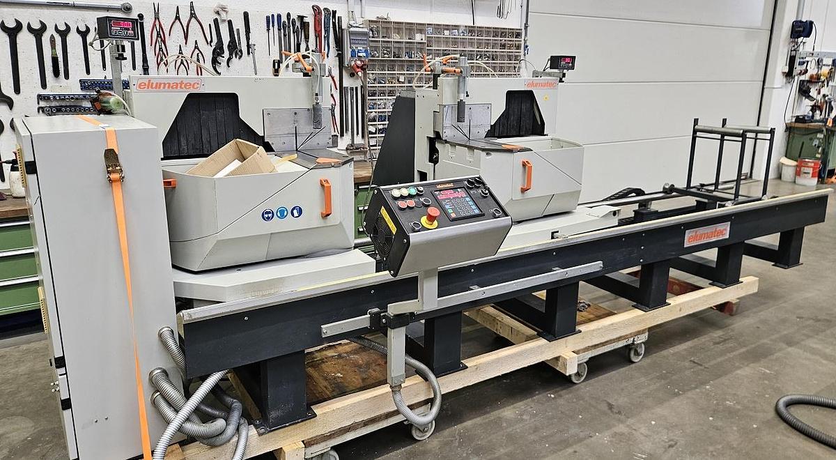 Gebraucht Doppelgehrungssäge Elumatec DG 104
