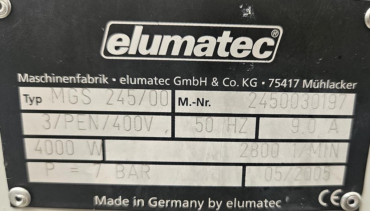 Gebraucht Aluminiumsäge Elumatec MGS 245
