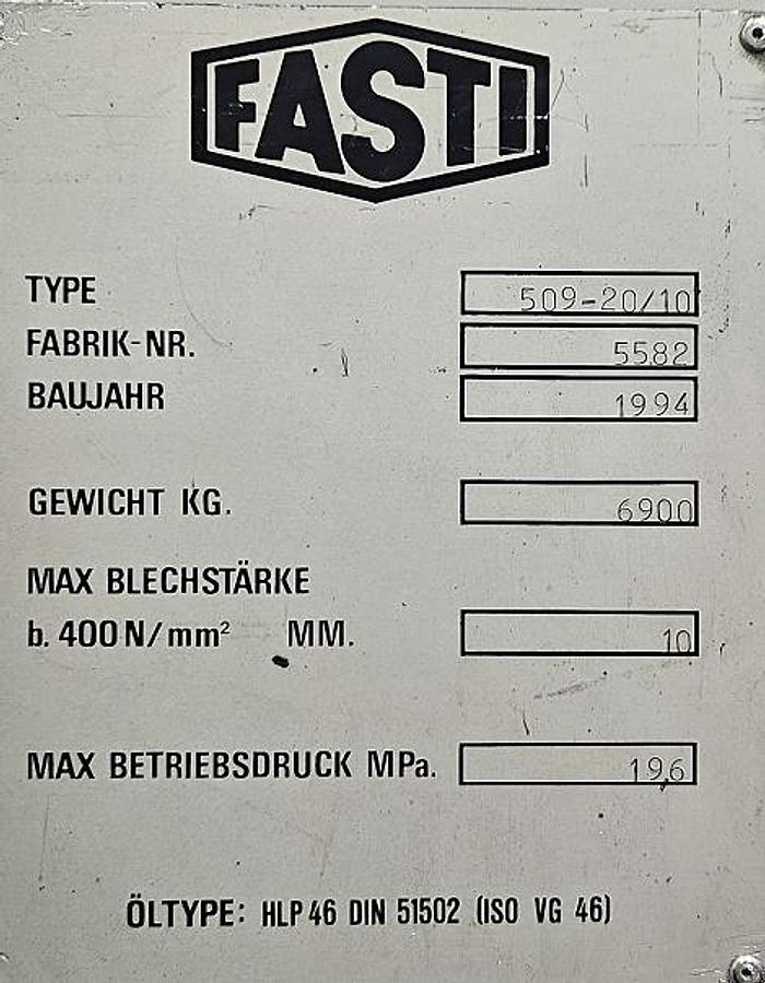 Gebraucht Tafelschere Fasti 509-20-10