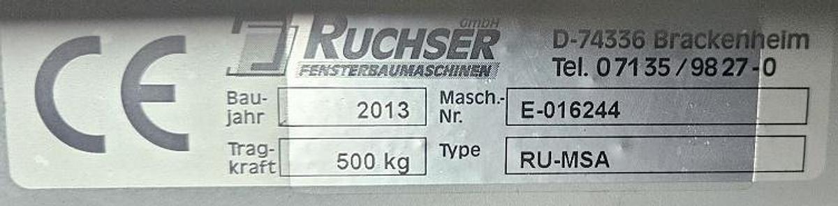 Gebraucht Montagetisch Ruchser RU-MSA