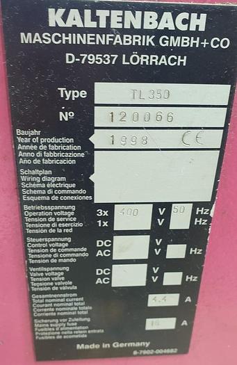 Gebraucht Aluminiumsäge Kaltenbach TL 350