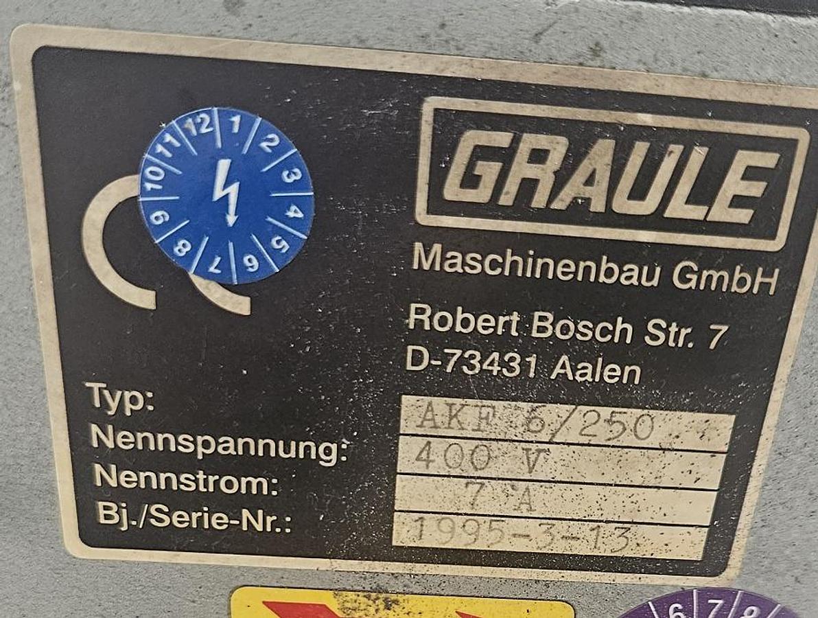 Gebraucht Ausklinkfräse Graule AKF 6/250