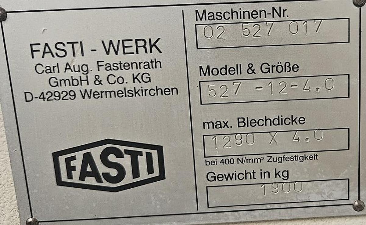 Gebraucht Tafelschere Fasti 527-12-4