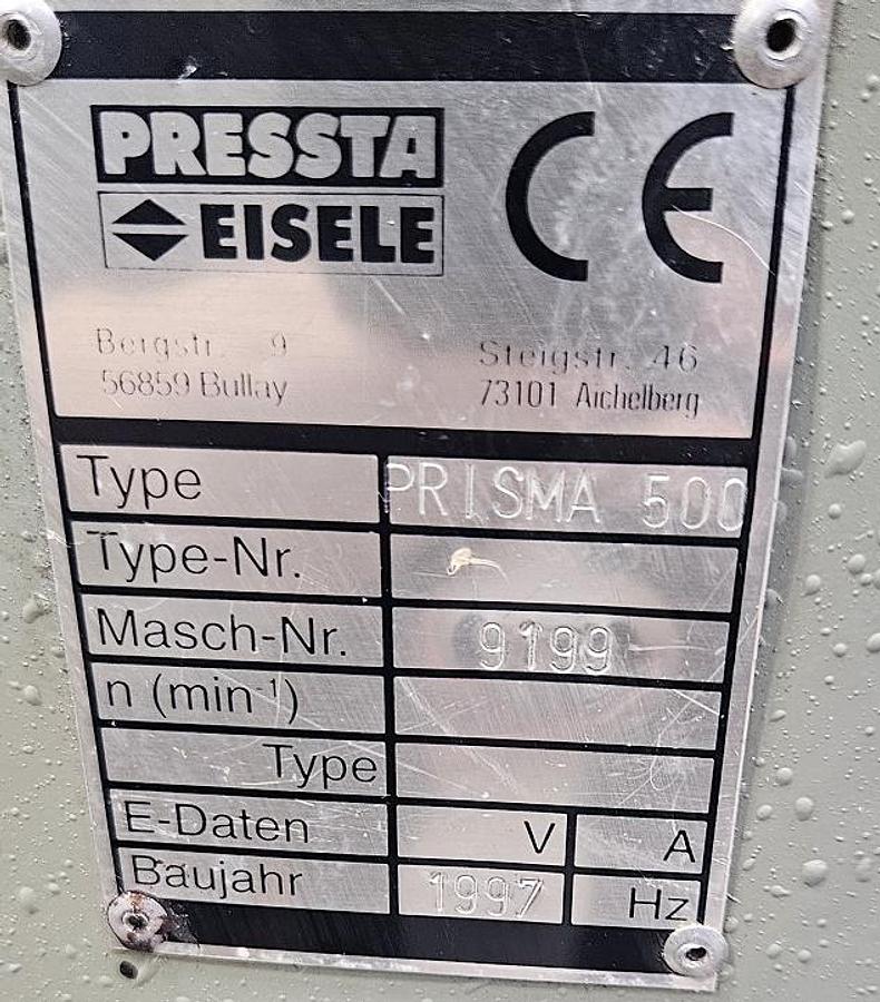Gebraucht Ausklinksäge Pressta Eisele Prisma 500