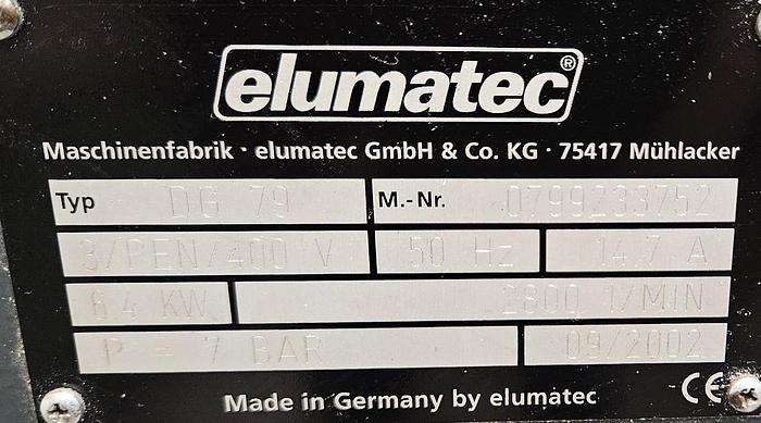 Gebraucht Doppelgehrungssäge Elumatec DG 79