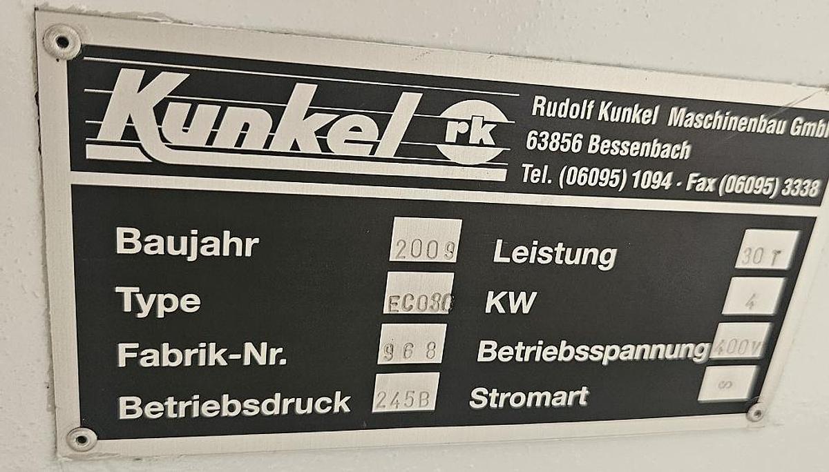 Gebraucht Horizontalbiegemaschine Kunkel Eco 30