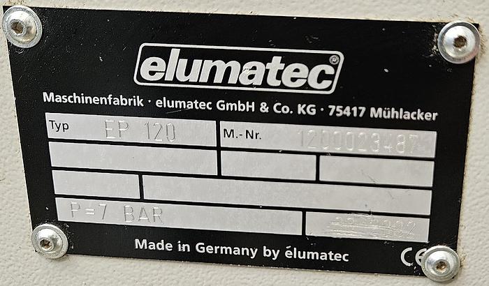 Gebraucht Eckverbindungspresse Elumatec EP 120