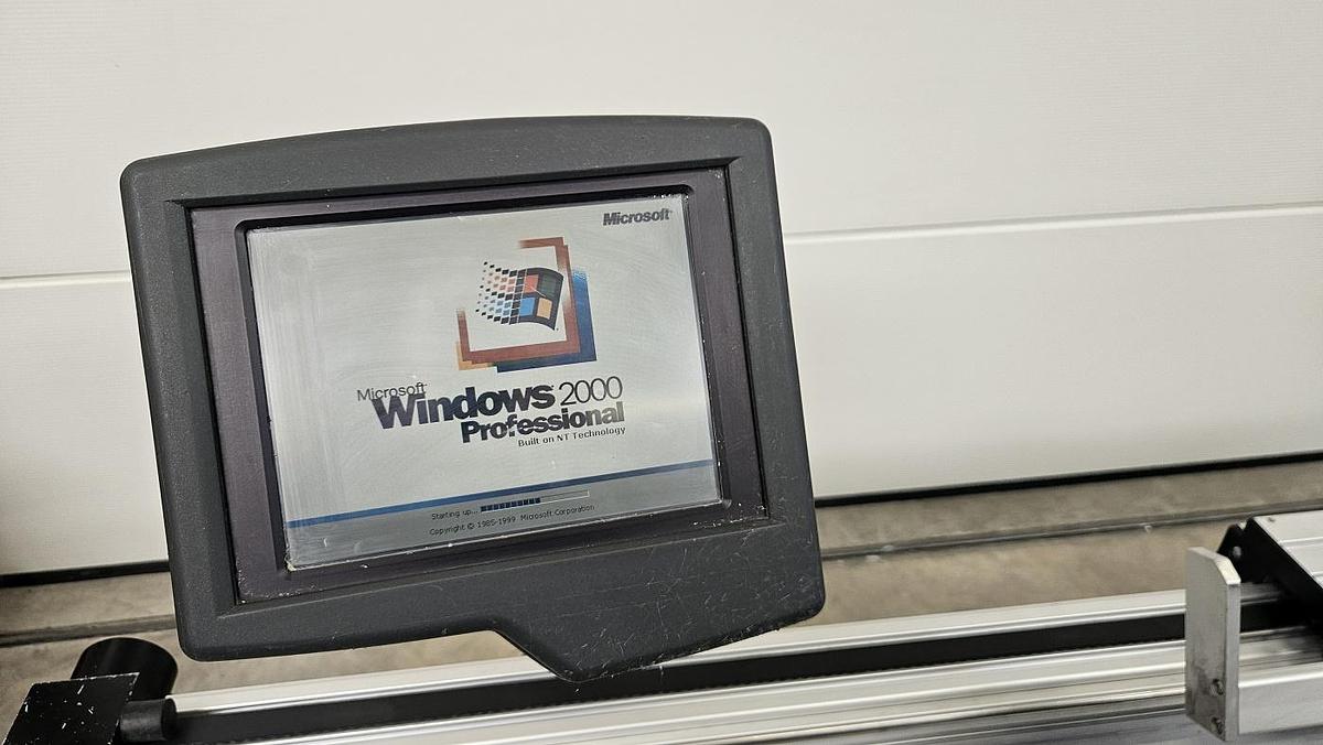 Gebraucht Längenanschlag Hecht Positiomat 535 mit Glasleistenmeßschieber