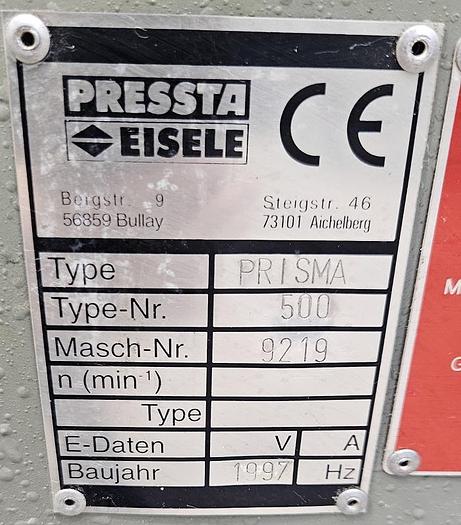 Gebraucht Ausklinksäge Pressta Eisele Prisma 500