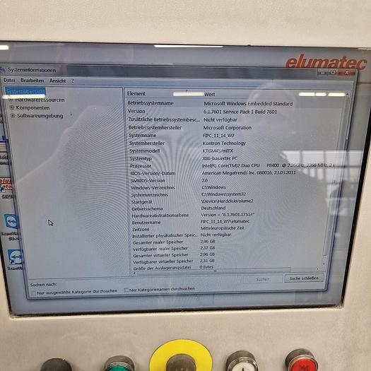 Gebraucht Bearbeitungszentrum Elumatec SBZ 140