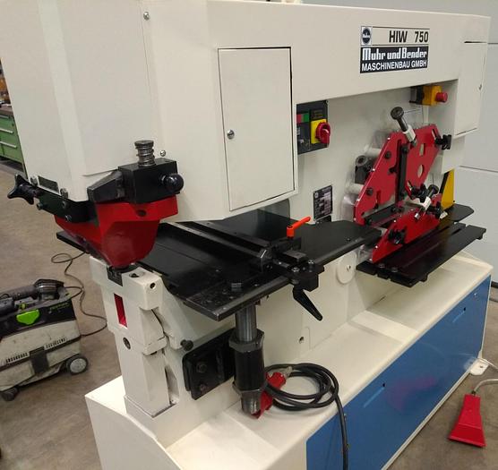Gebraucht Hydraulische Profilstahlschere Mubea HIW 750